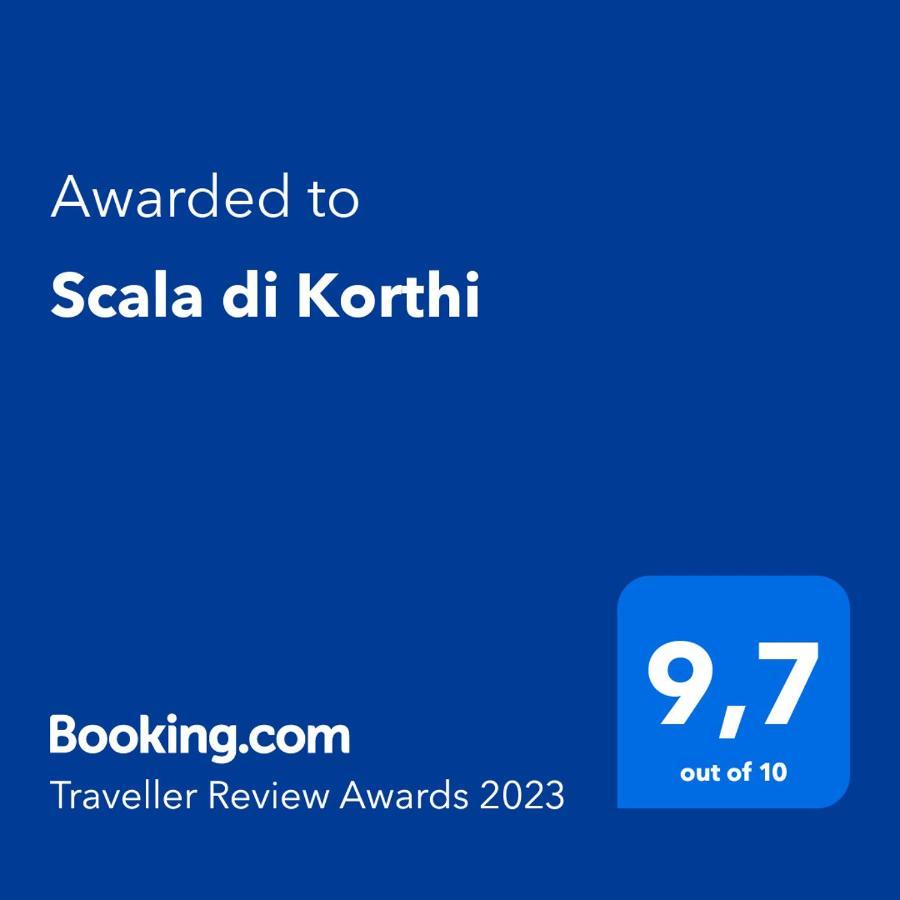 Scala Di Korthi Apartment Ormos  Exterior foto